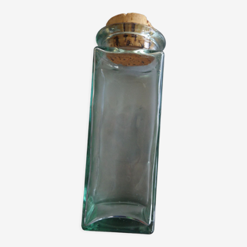 Old style glass jar