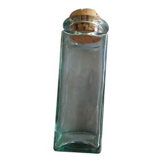 Old style glass jar