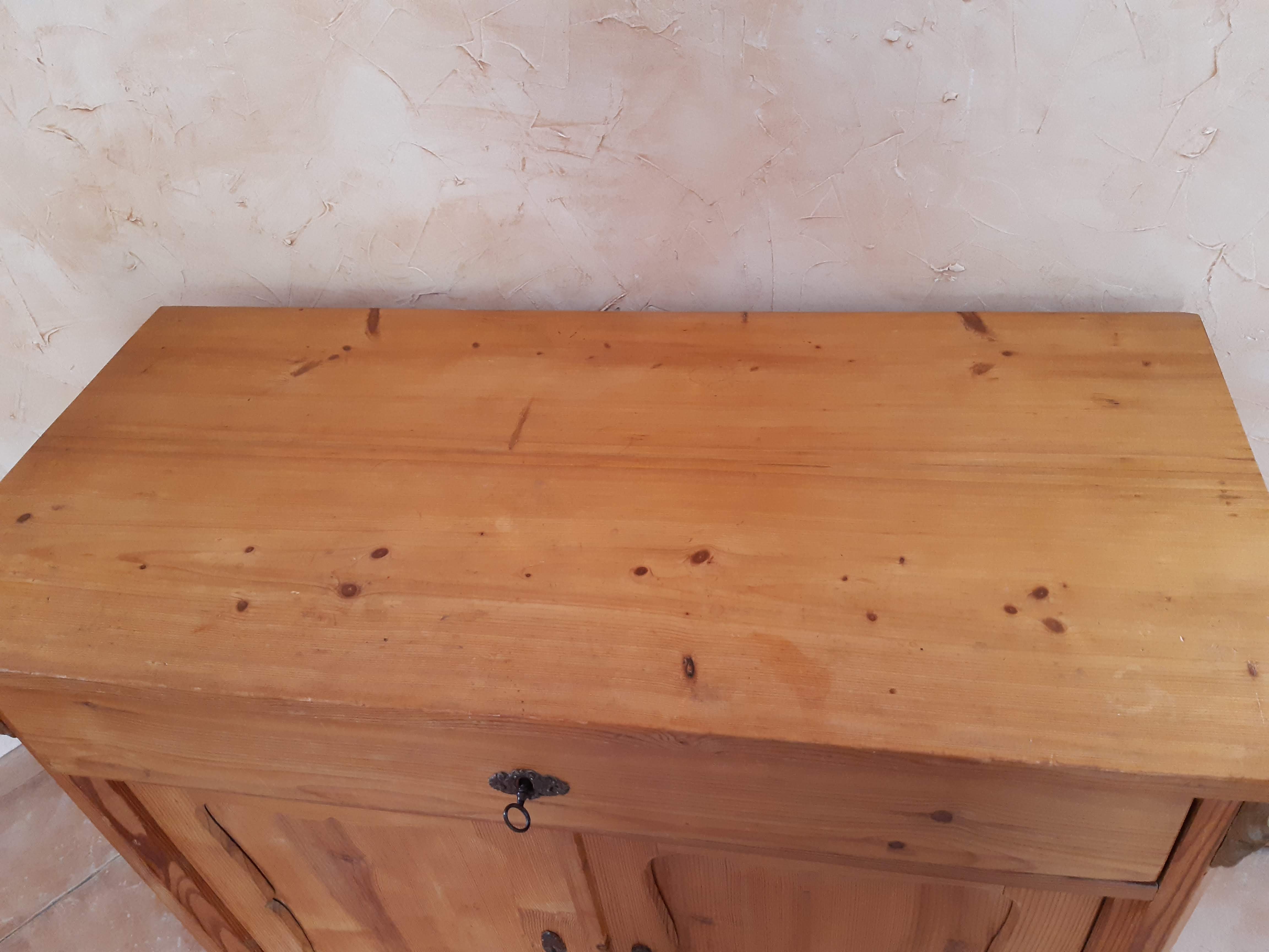 Buffet 19th austrian pine solid work