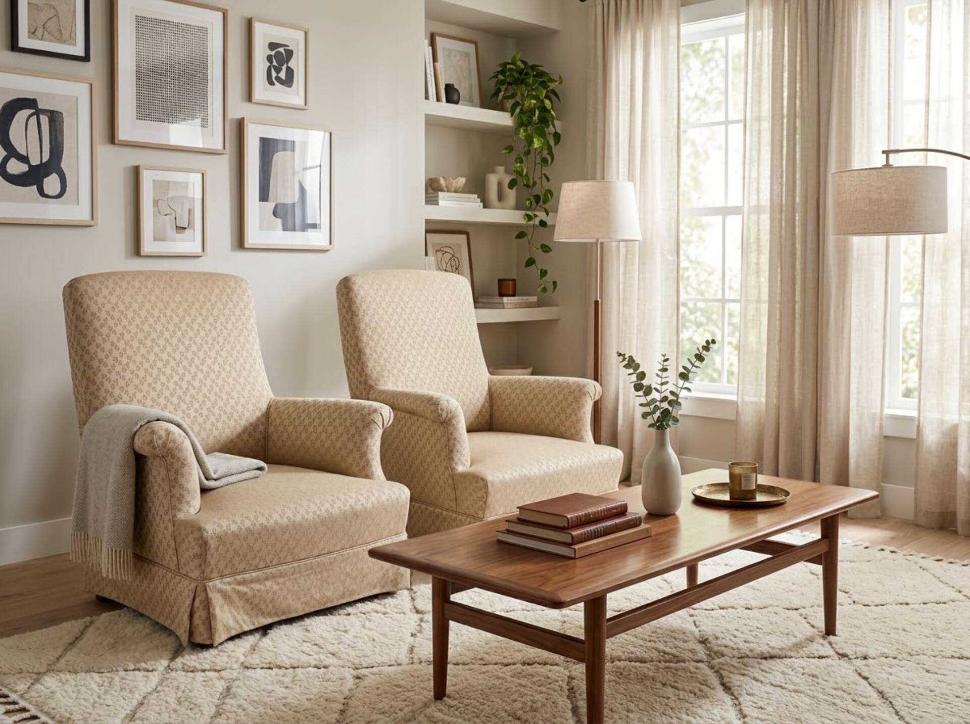 Paire de Fauteuils crapaud
