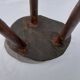 Tabouret brutaliste H 39 cm