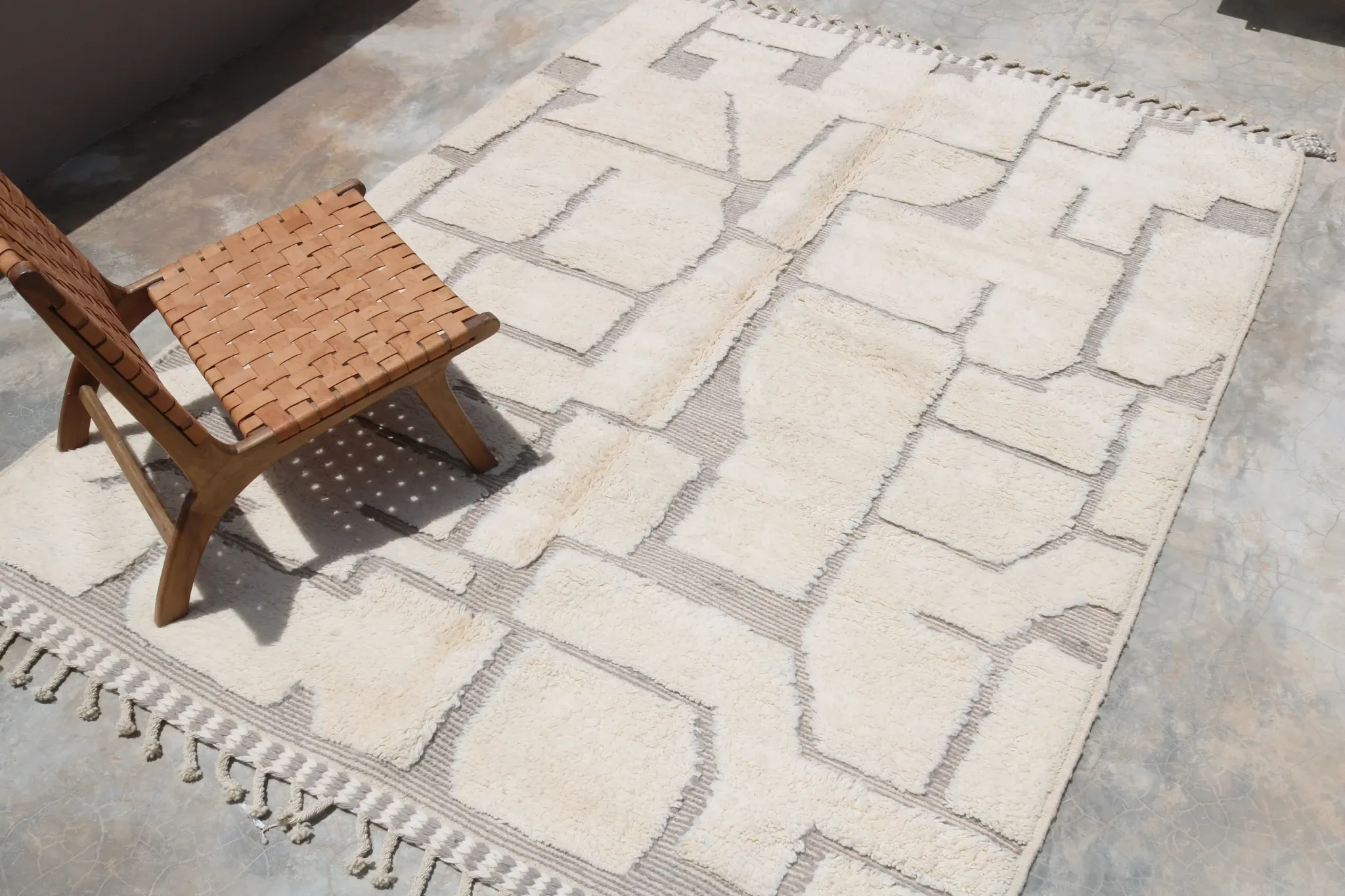 Large Beni Ouarain rug, 295 x 210 cm - G1025