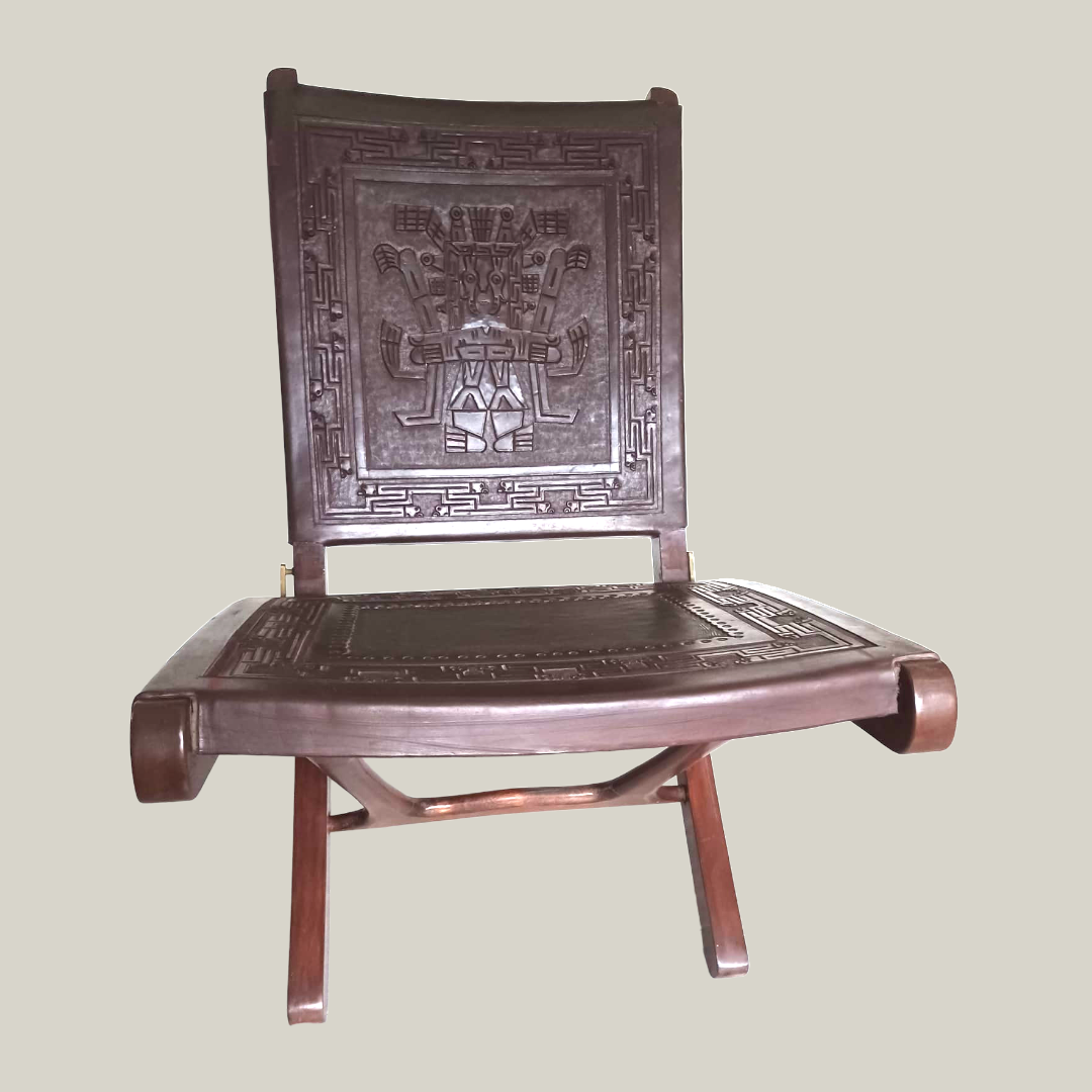 Angel I. Pazmino for Muebles De Estilo lounge chairs, Ecuador 1964