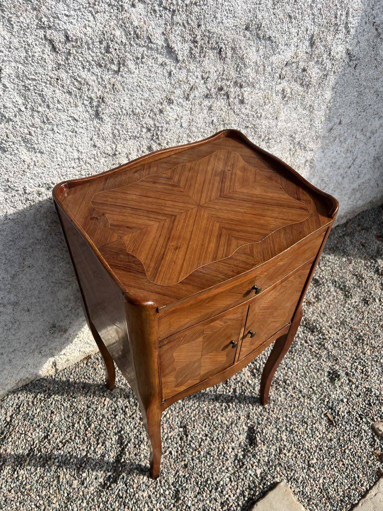 Louis XV style bedside table