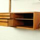 Danish Modular Teak Wall Unit by Poul Cadovius, 1960s