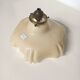 Beige opaline ceiling light in uraline
