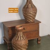 Rattan bottle