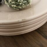 Digoin-Sarreguemines pink dessert plates