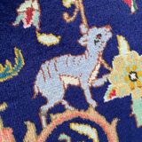 Tapis vintage persan de Tabriz fait main 300x395 cm