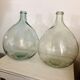 Transparent demijohn