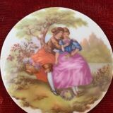 Pair of mini Limoges porcelain frames.
