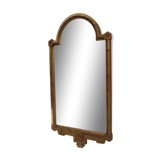 Louis XV-style mirror gilded wood 42x85cm