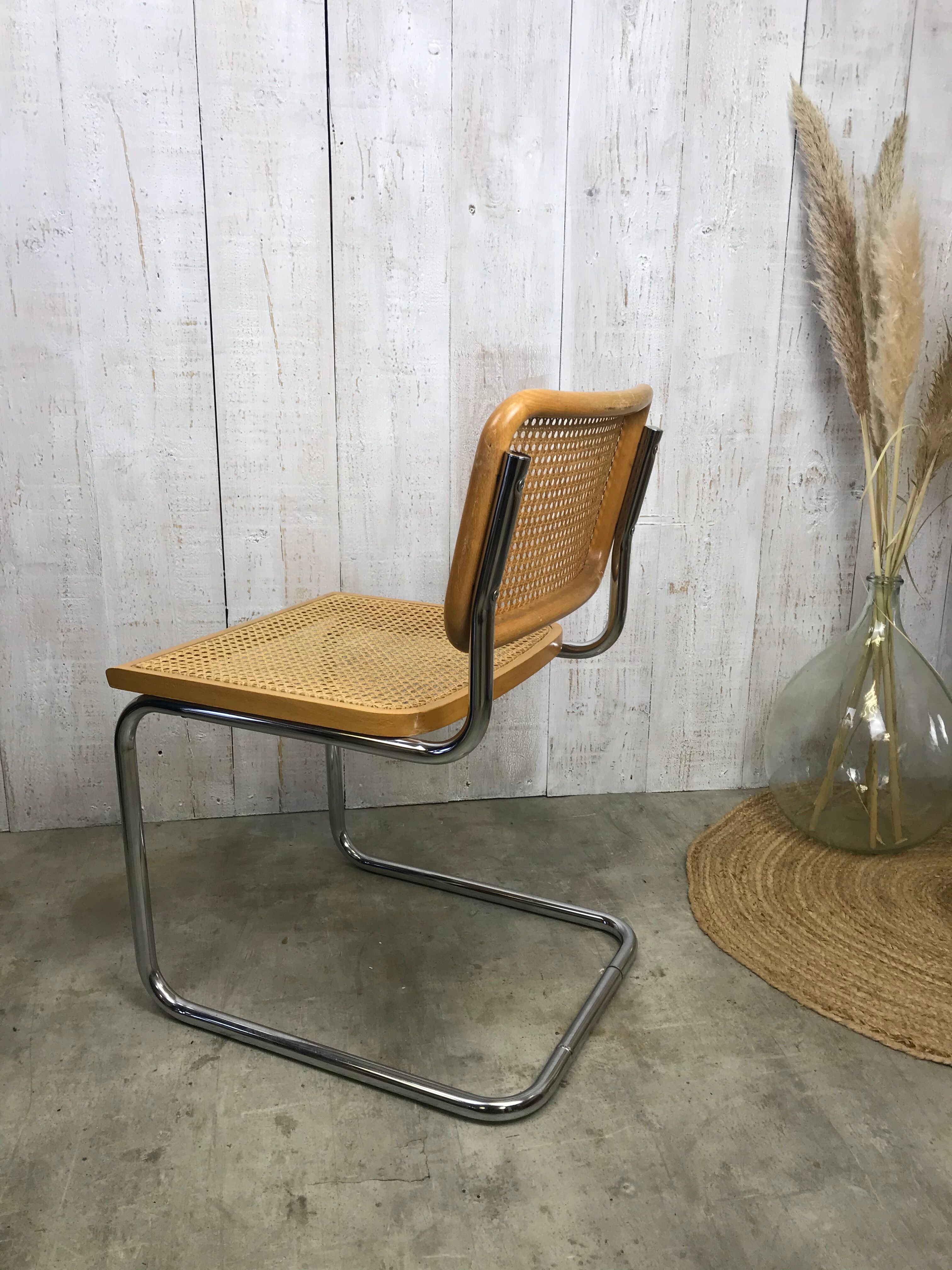 B32 Breuer cannée chair