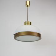 Mid-century glass chandelier/kamenicky senov, 1970's