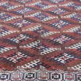 fine antique yomud tribal main carpet 1890 294x202cm