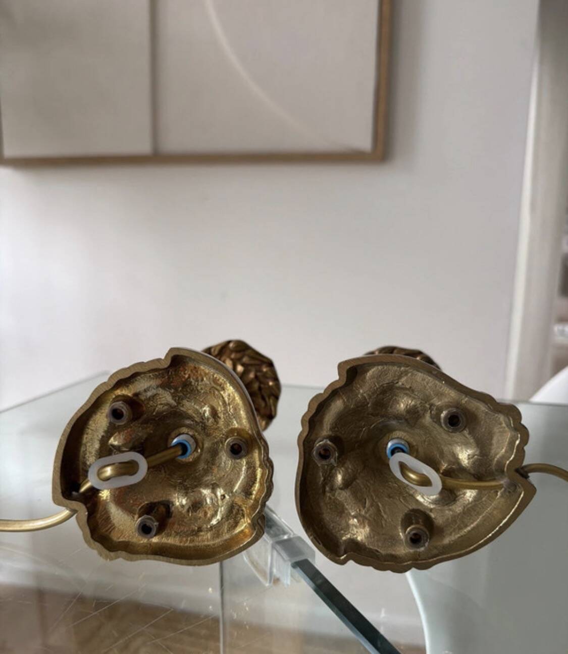 Bronze: Lamp bases