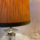 Lampe Art Déco chrome et cristal