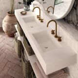 Miroirs pour double vasques 47x58cm