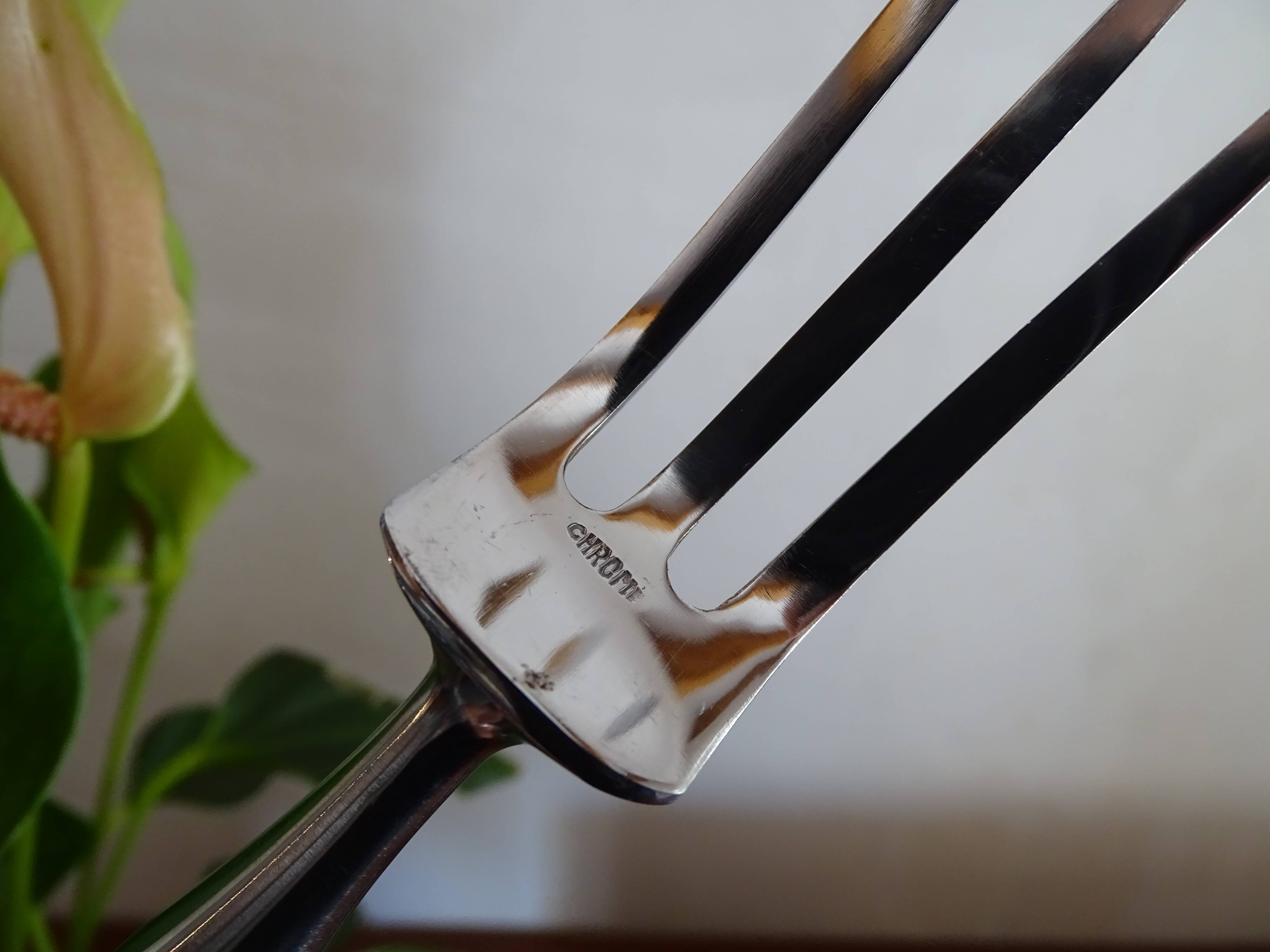 Art Deco cutlery silver metal ORBRILLE 1930 in case