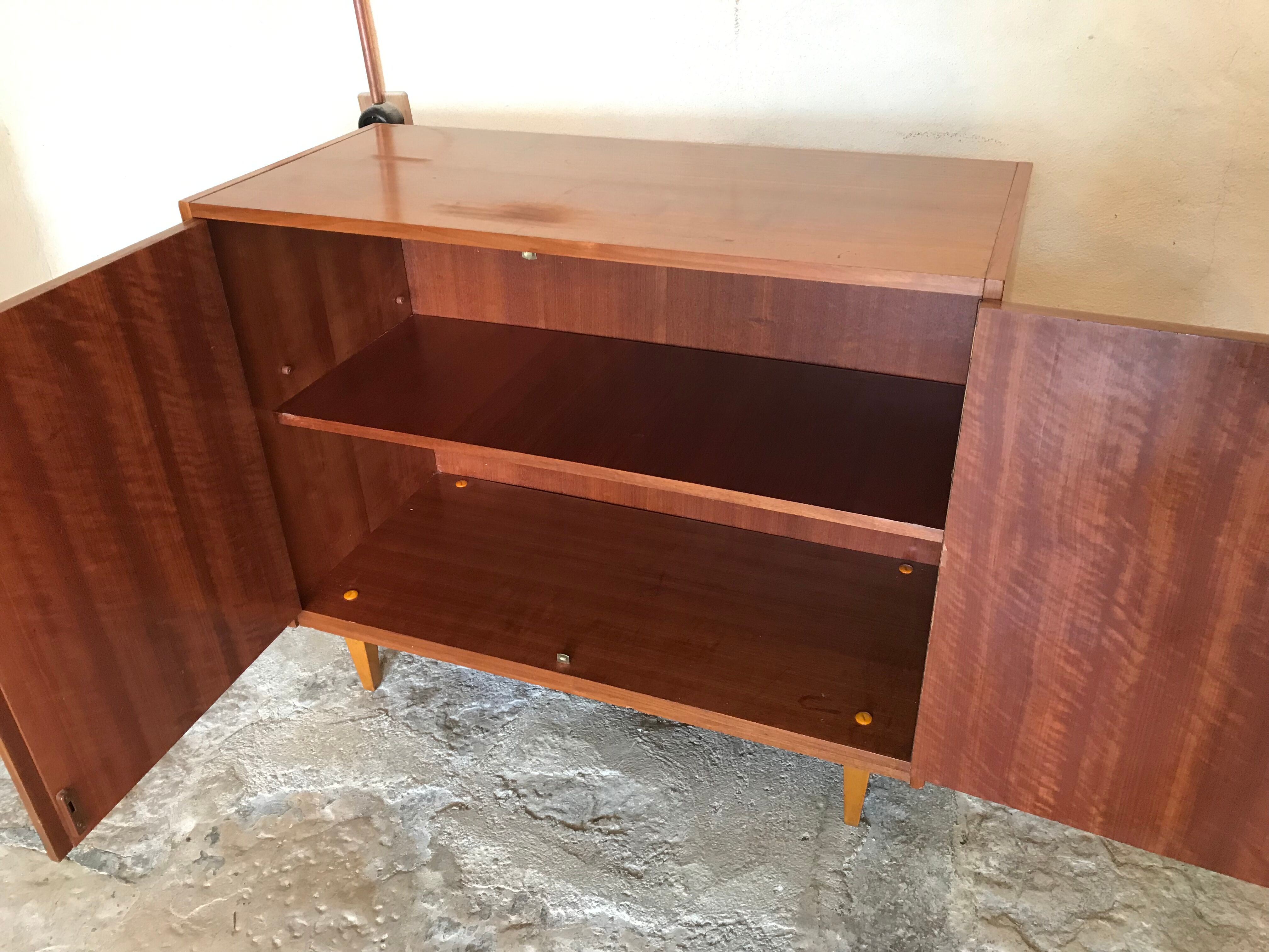 Buffet vintage storage cabinet 1980's