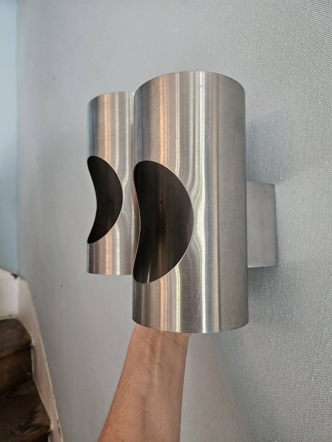 Double oxar 70 wall light