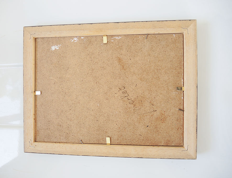 Oil on Wood Framed and Signed Henri Merlet : Fishing Boat of Face