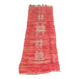 Ancient Berber rug 85x2.20