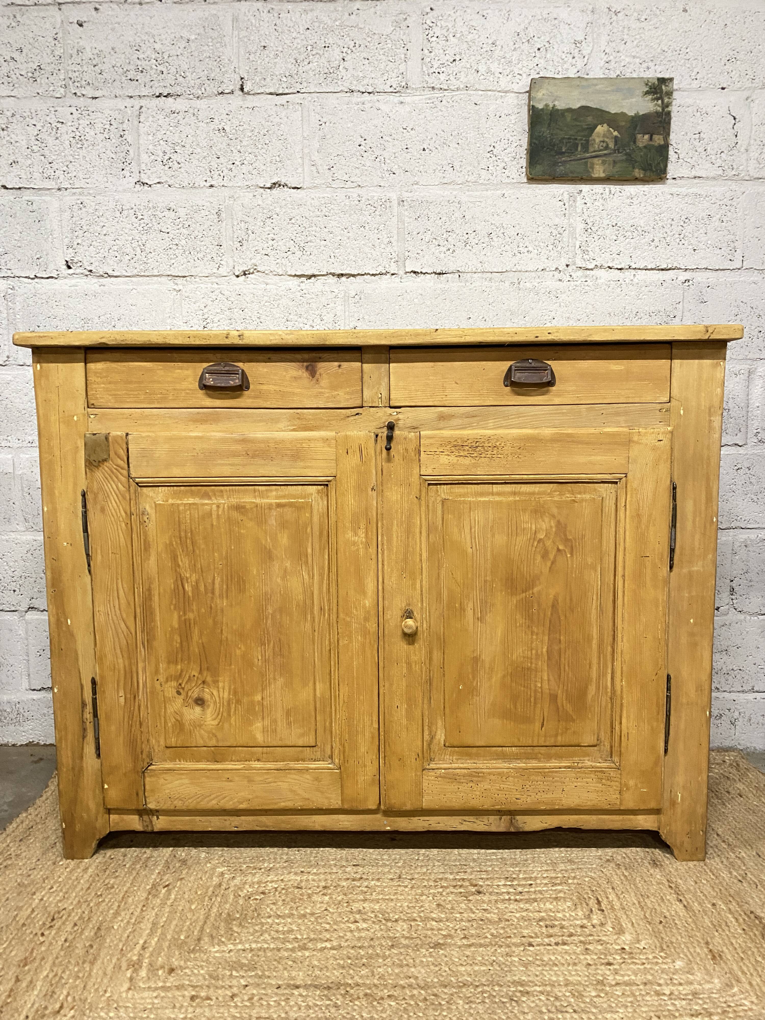 Parisian buffet in pitch pine