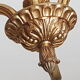 Brass chandelier 5 branches