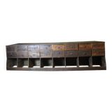 Double-sided cutlery cabinet