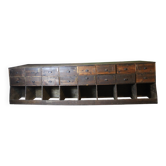 Double-sided cutlery cabinet