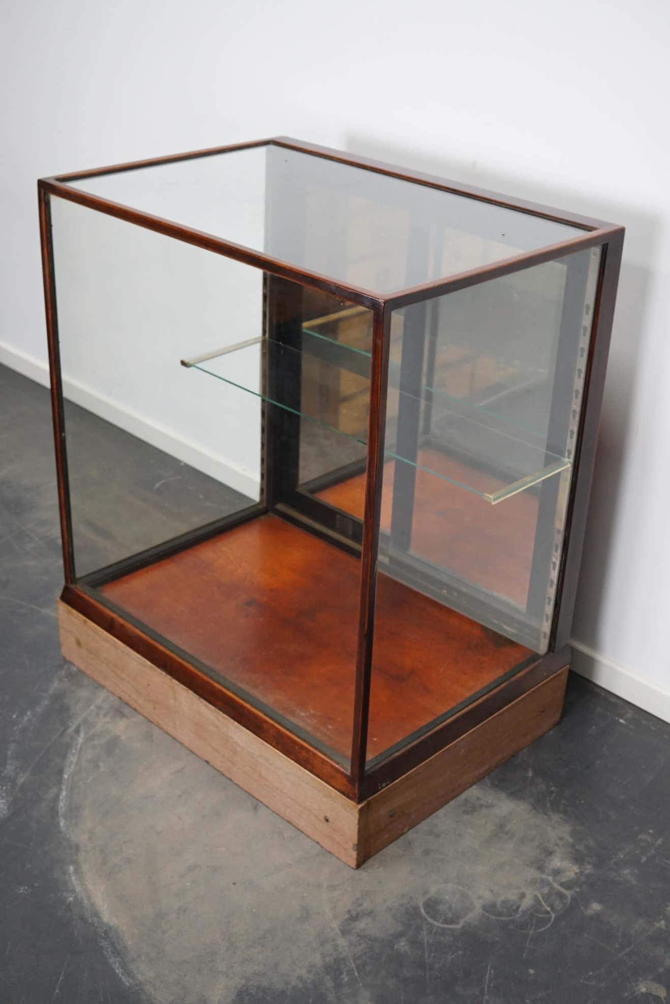 Mahogany counter window late nineteenth century