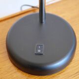 Matte black metal desk lamp