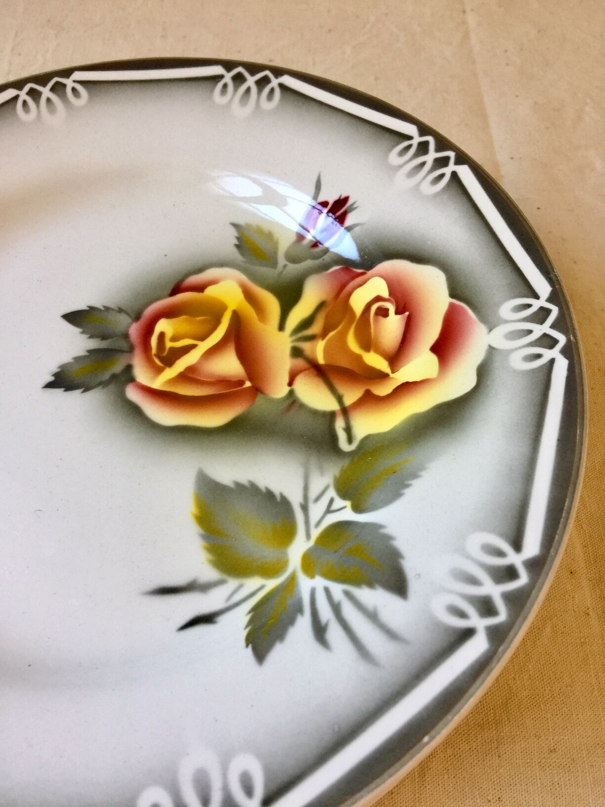 6 Digoin Adèle flat plates