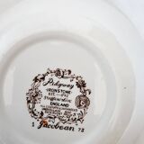 Set of 8 StaffordShire color unalterable English porcelain bowls