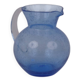 Bubble glass pitcher