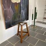 Vintage tripod wood table