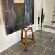 Table bois tripode vintage