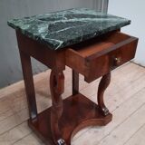 Gooseneck bedside table