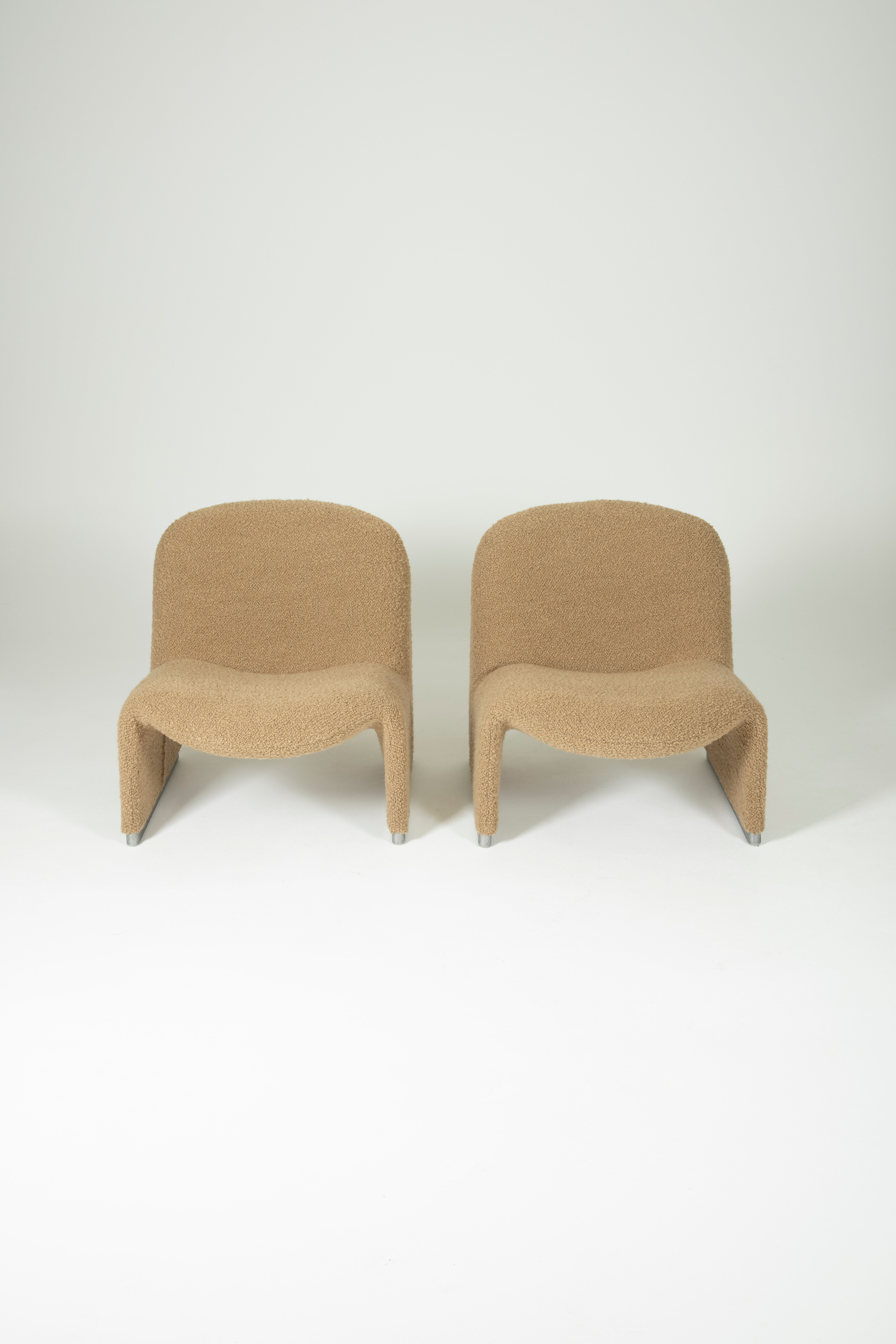 Pair of Alky armchairs by Giancarlo Piretti for Artifort 1970s