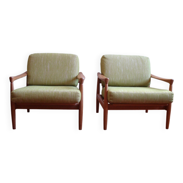 Paire de fauteuils Erik Wørtz pour Ikea