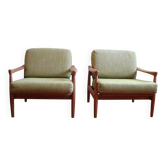Paire de fauteuils Erik Wørtz pour Ikea