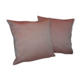 Pair of cushions with Ritual Lelièvre fabric