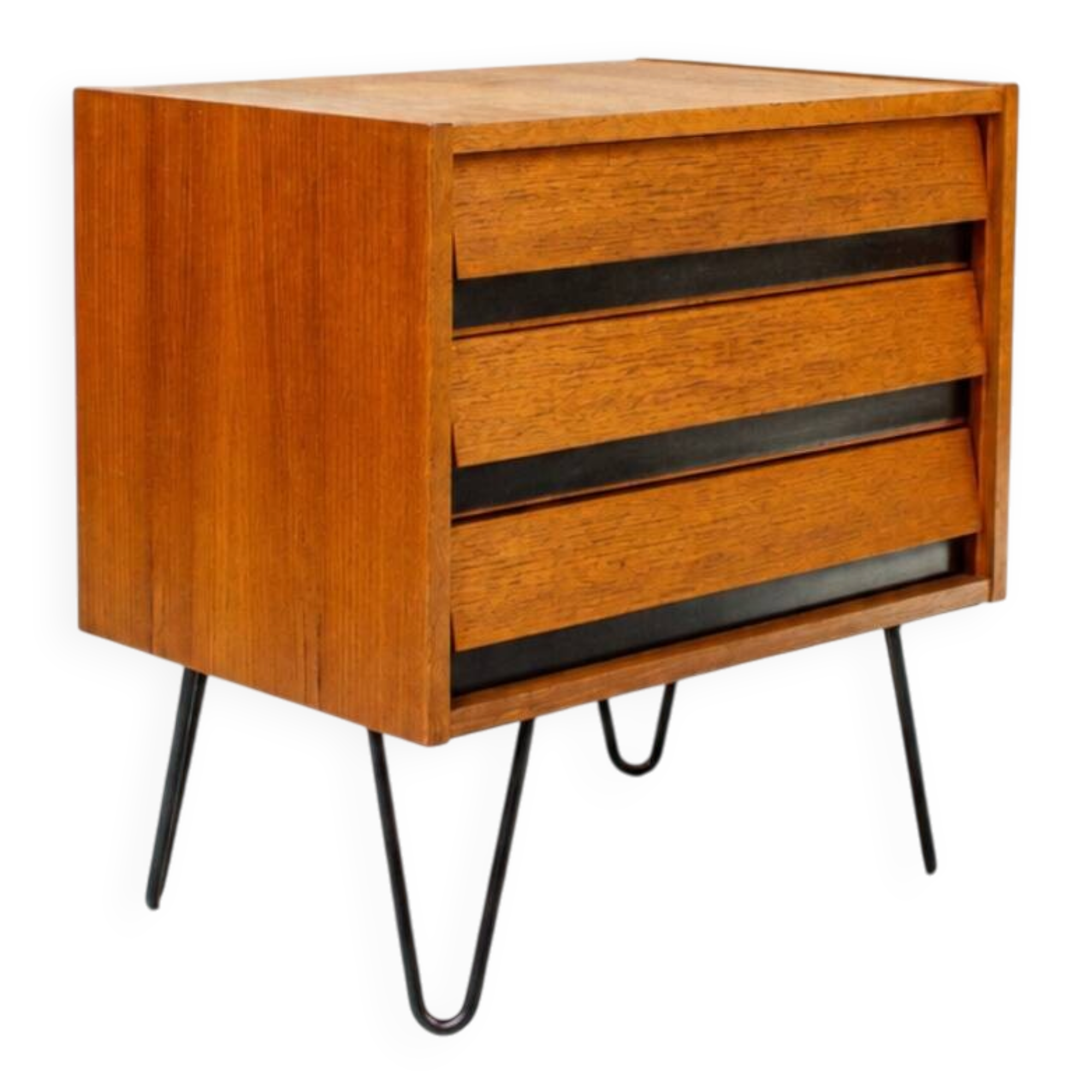Vintage Teak Mid Century Chest of Drawers, Lowboard, Sideboard