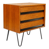 Vintage Teak Mid Century Chest of Drawers, Lowboard, Sideboard