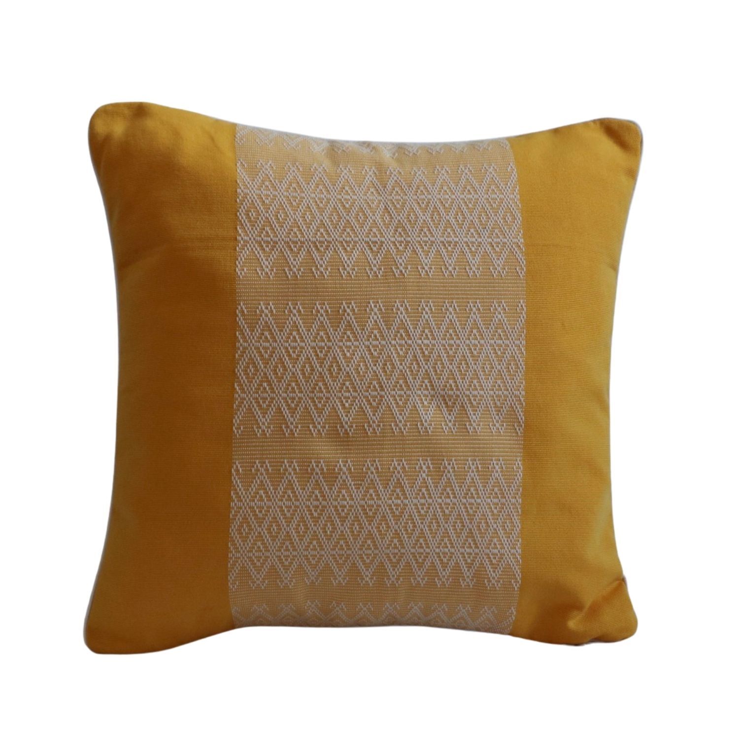 Yellow seomi cushion