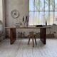 Table, bureau en teck 1970