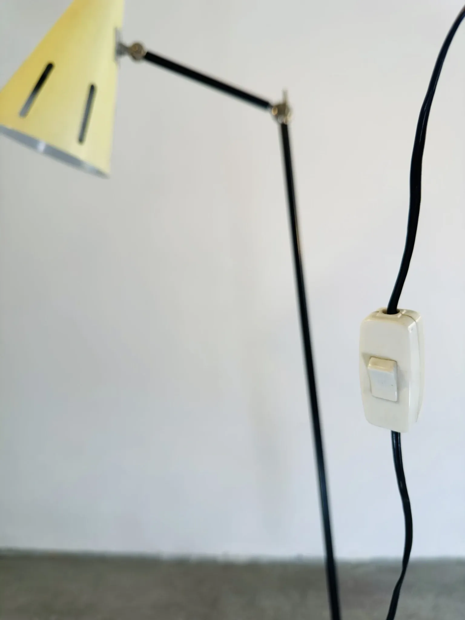 No. 12 Sun Series (Zonneserie) Floor Lamp By H. Busquet For Hala Zeist, The Netherlands, 1950S