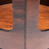 Round side Table in Jacaranda, Novo Rumo, Brazil, 1960's