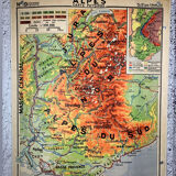 Hachette old school map